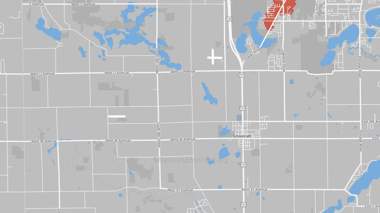 Transit Grade map of 49087, MI