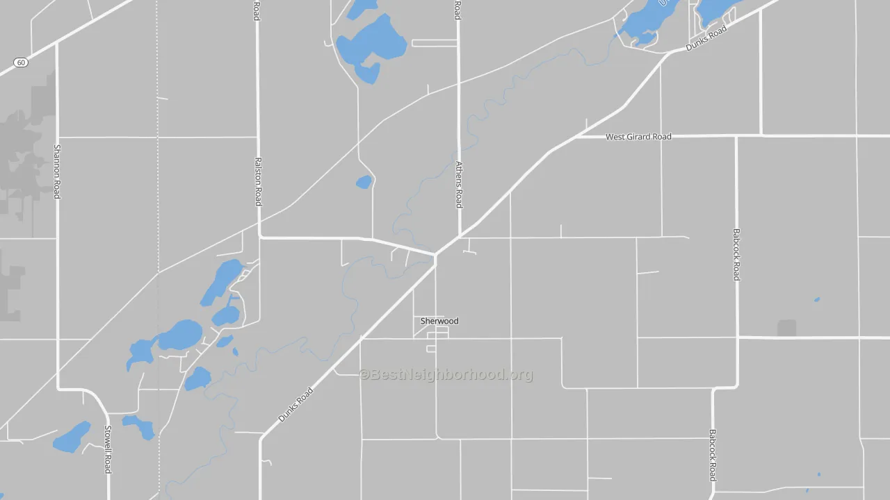 Transit Grade map of 49089, MI