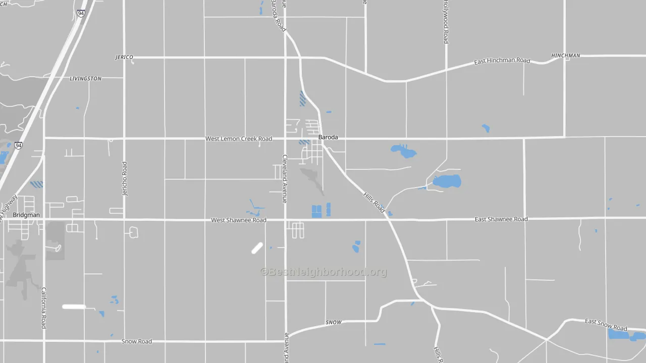Transit Grade map of 49101, MI