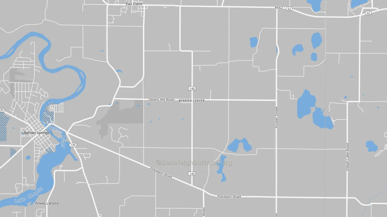 Transit Grade map of 49102, MI