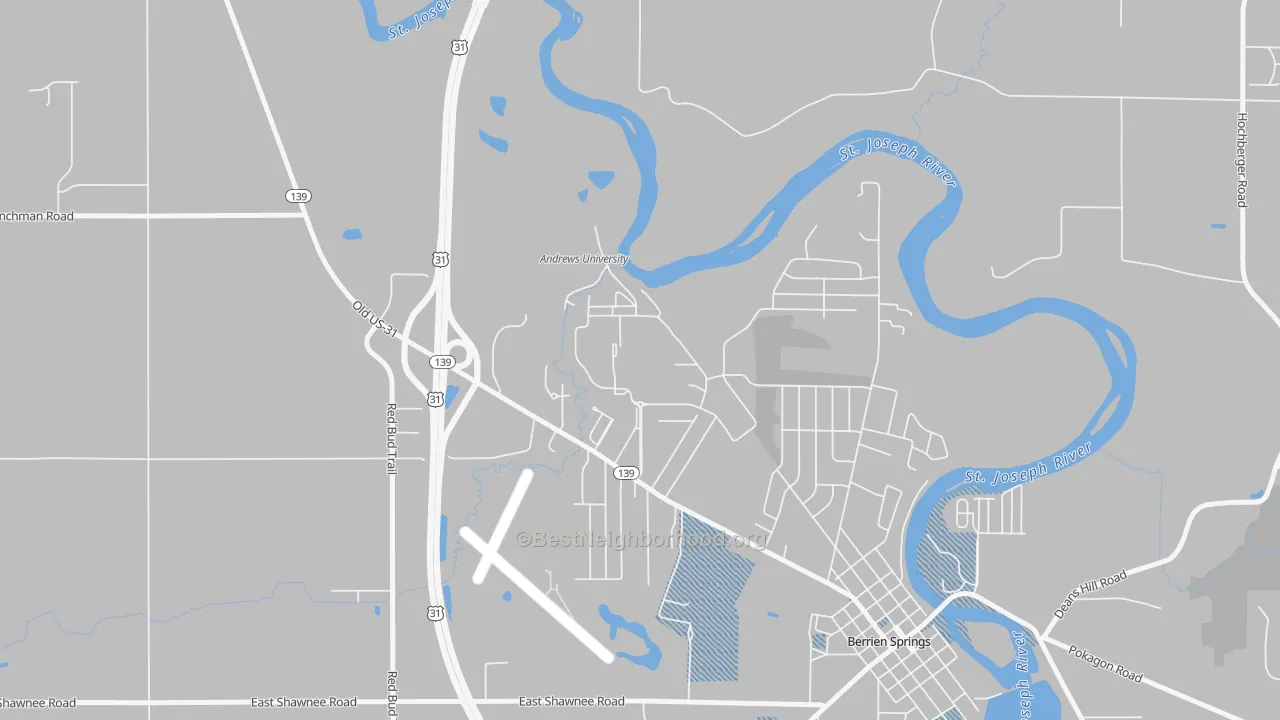Transit Grade map of 49104, MI