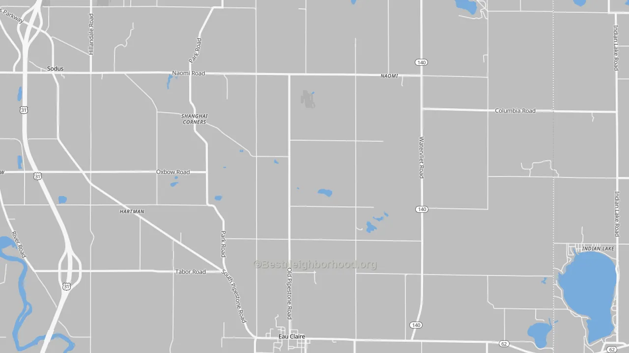 Transit Grade map of 49111, MI