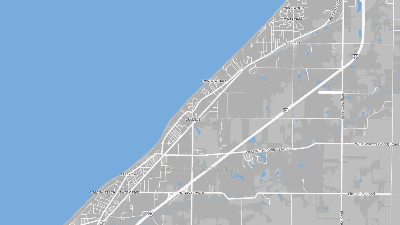 Transit Grade map of 49116, MI