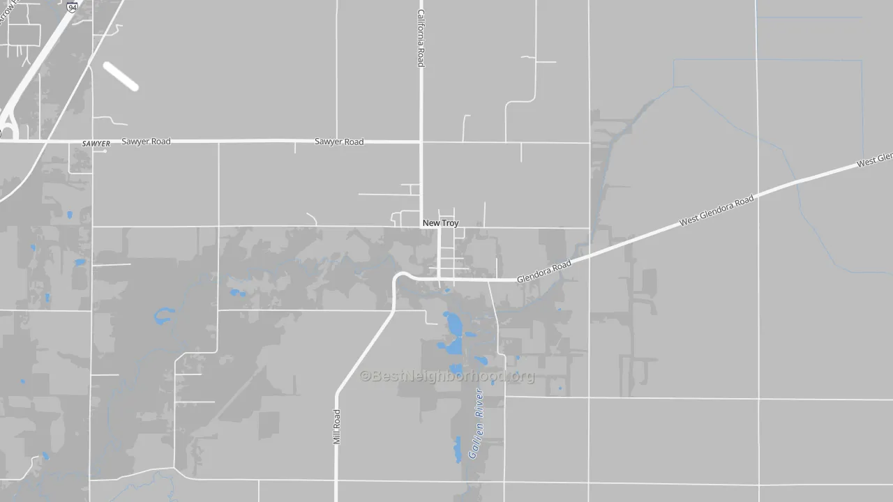 Transit Grade map of 49119, MI