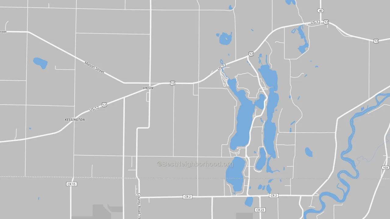 Transit Grade map of 49130, MI
