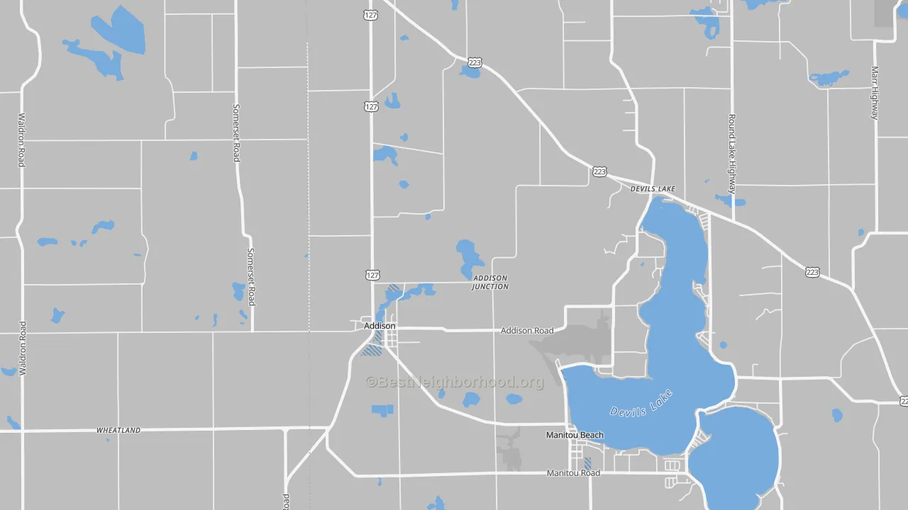 Transit Grade map of 49220, MI