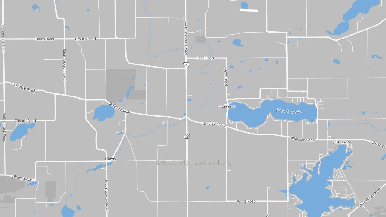 Transit Grade map of 49234, MI