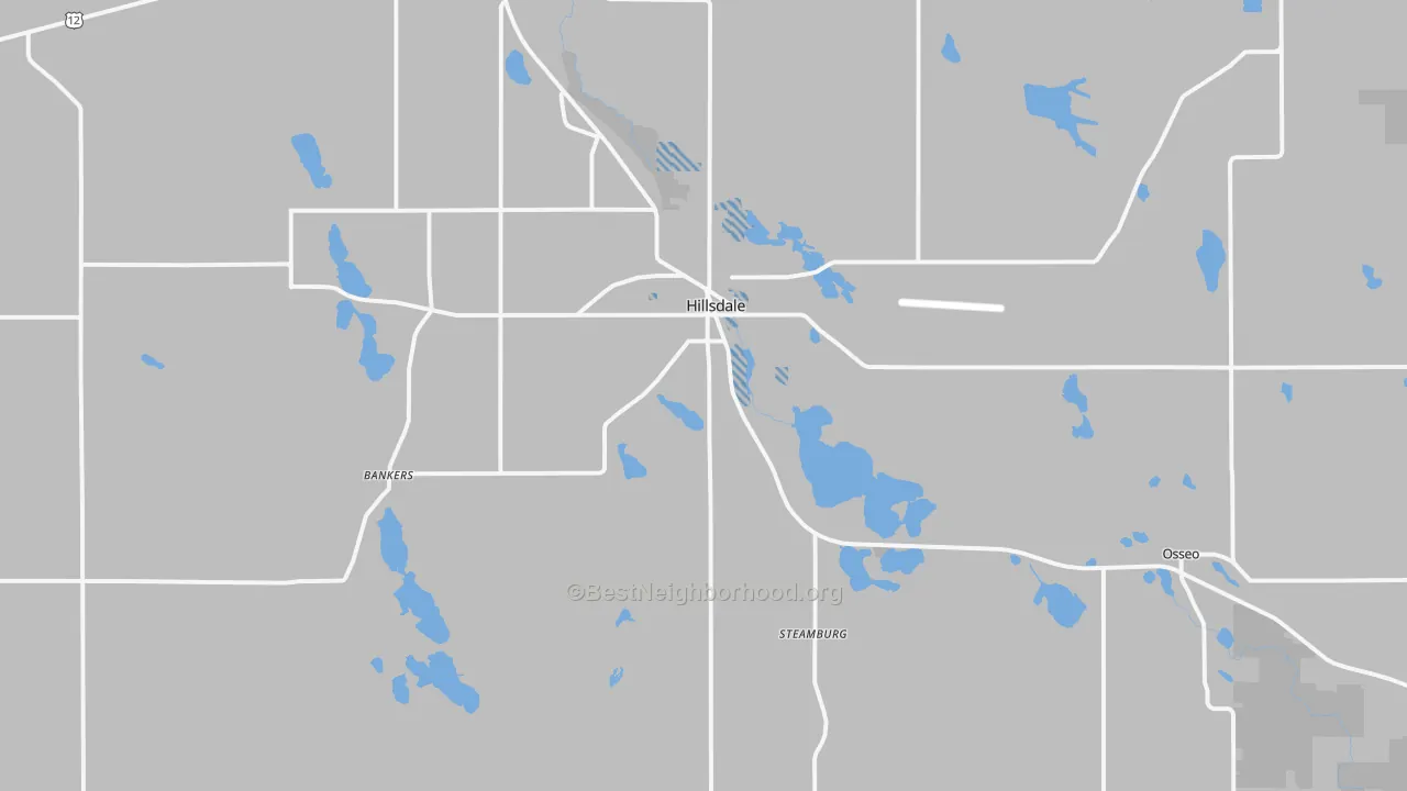 Transit Grade map of 49242, MI
