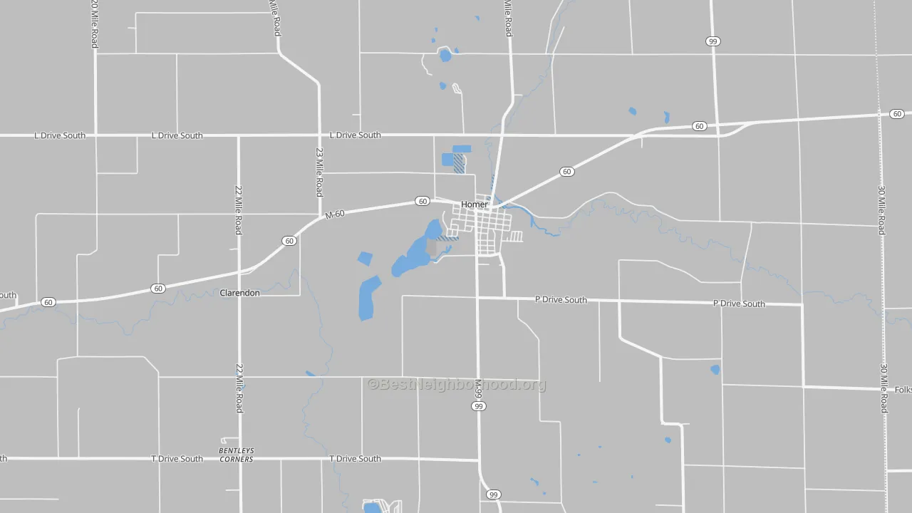 Transit Grade map of 49245, MI