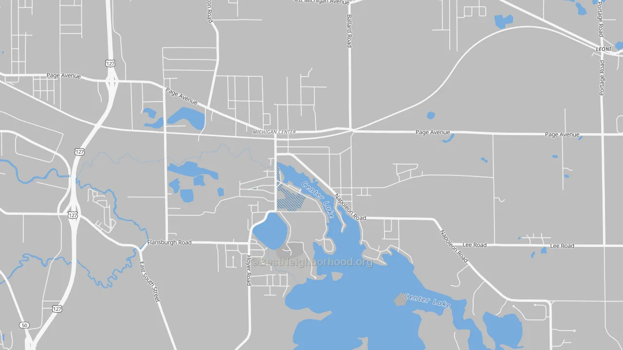 Transit Grade map of 49254, MI