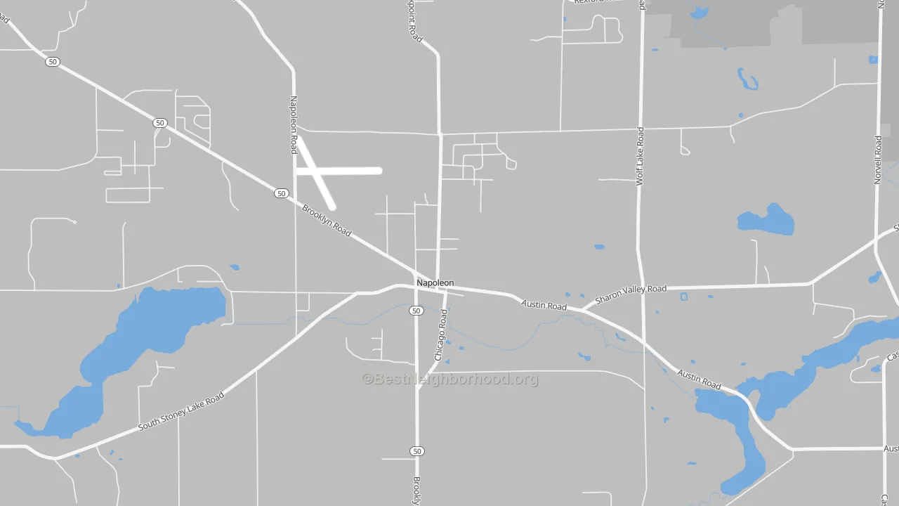 Transit Grade map of 49261, MI