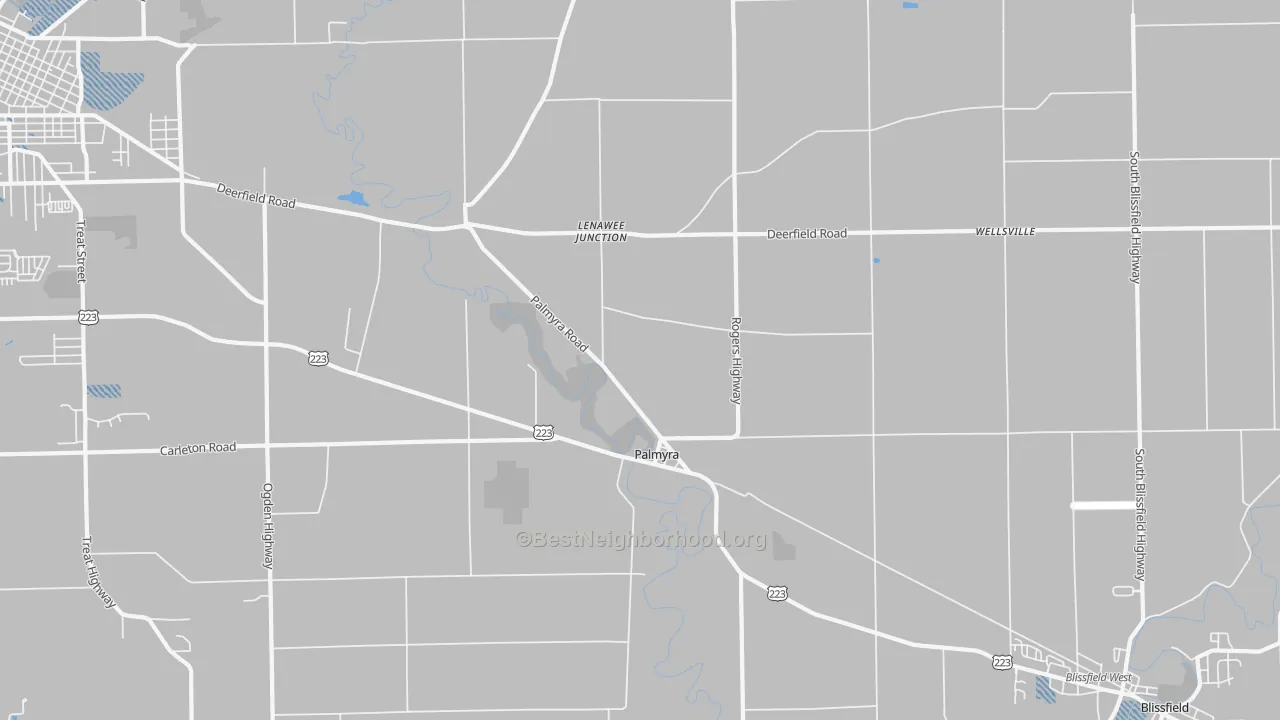 Transit Grade map of 49268, MI