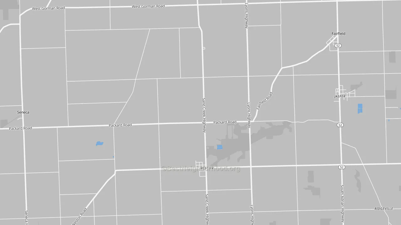 Transit Grade map of 49279, MI