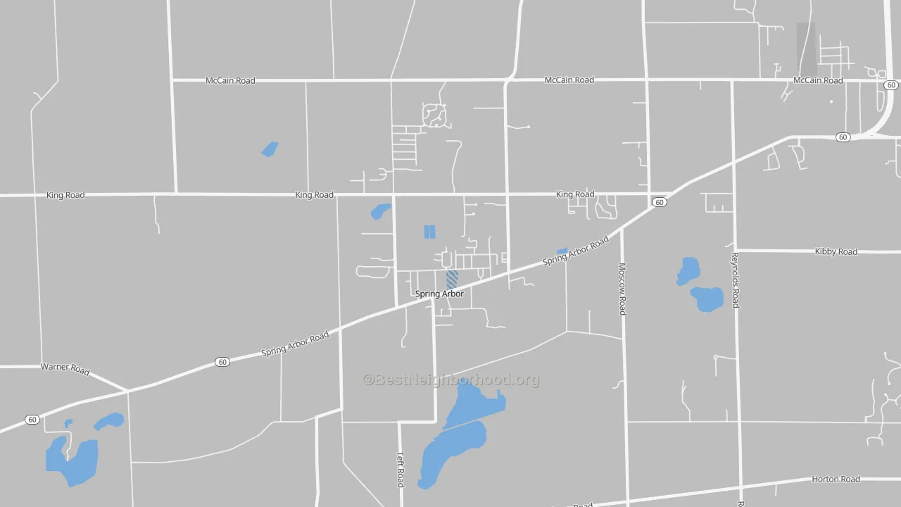 Transit Grade map of 49283, MI