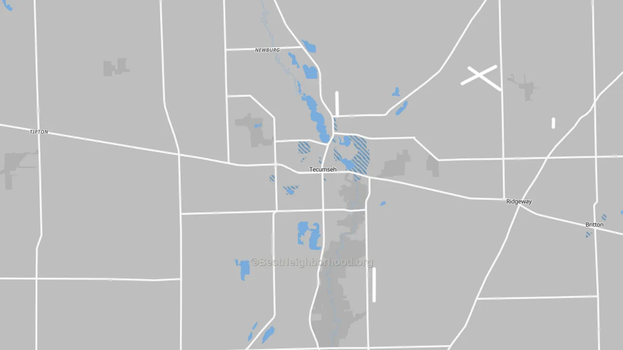 Transit Grade map of 49286, MI