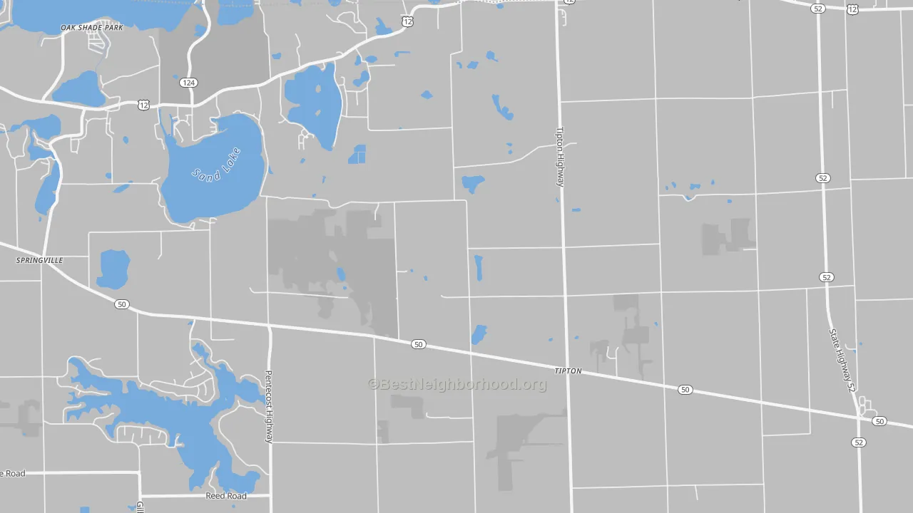 Transit Grade map of 49287, MI