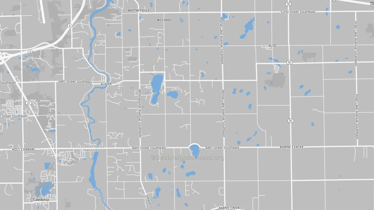 Transit Grade map of 49302, MI