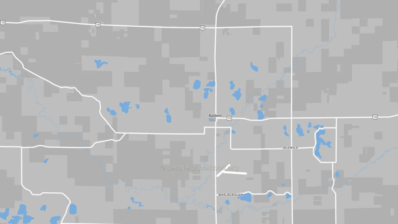 Transit Grade map of 49304, MI