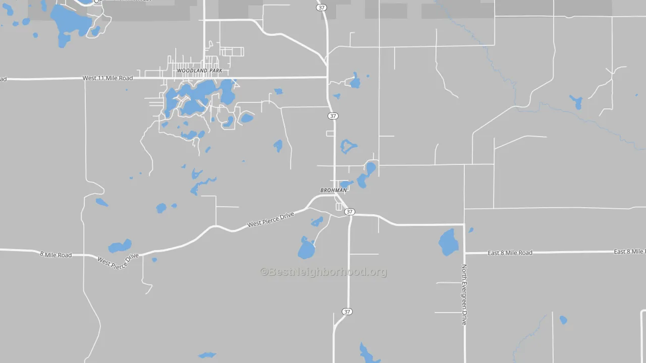 Transit Grade map of 49312, MI