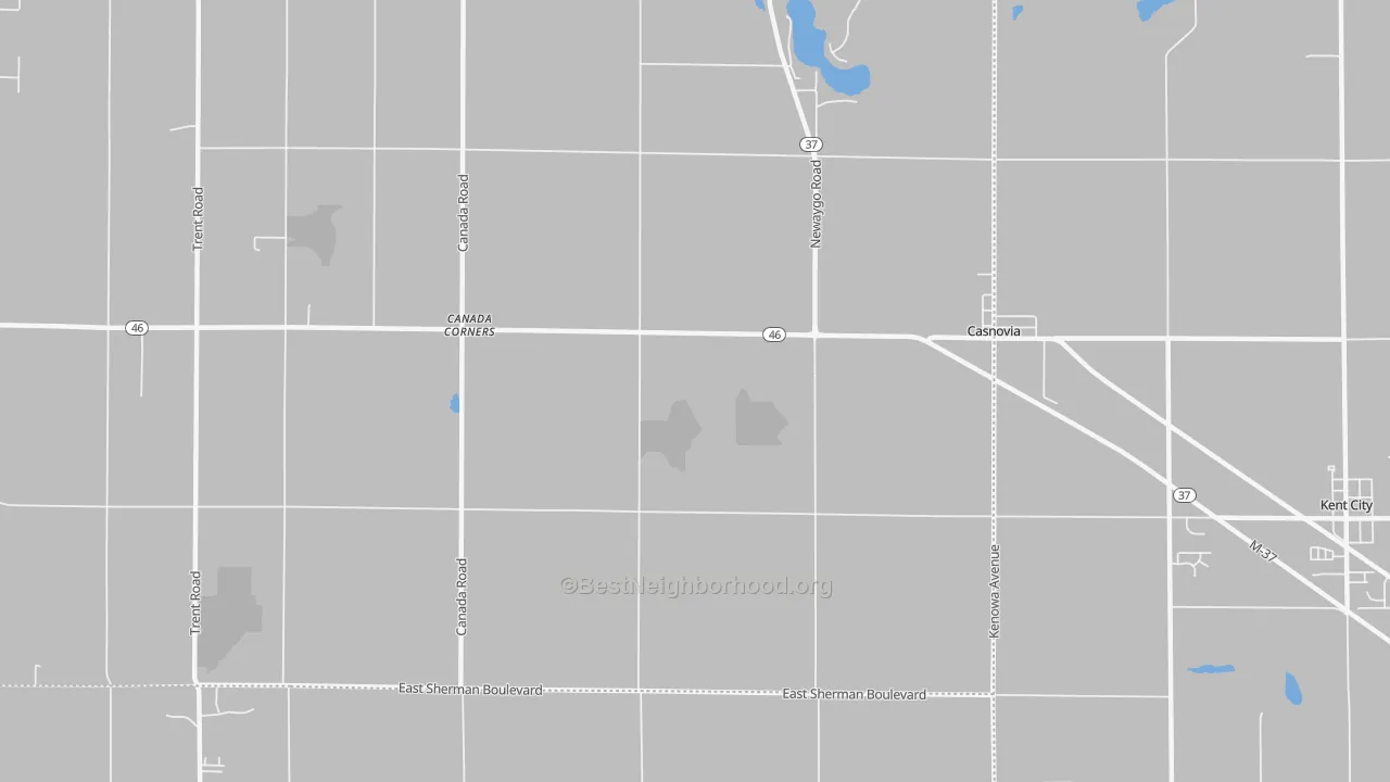 Transit Grade map of 49318, MI