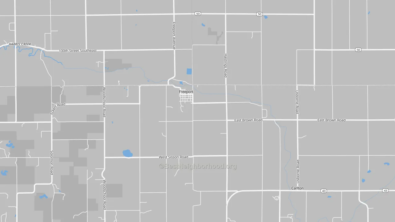 Transit Grade map of 49325, MI
