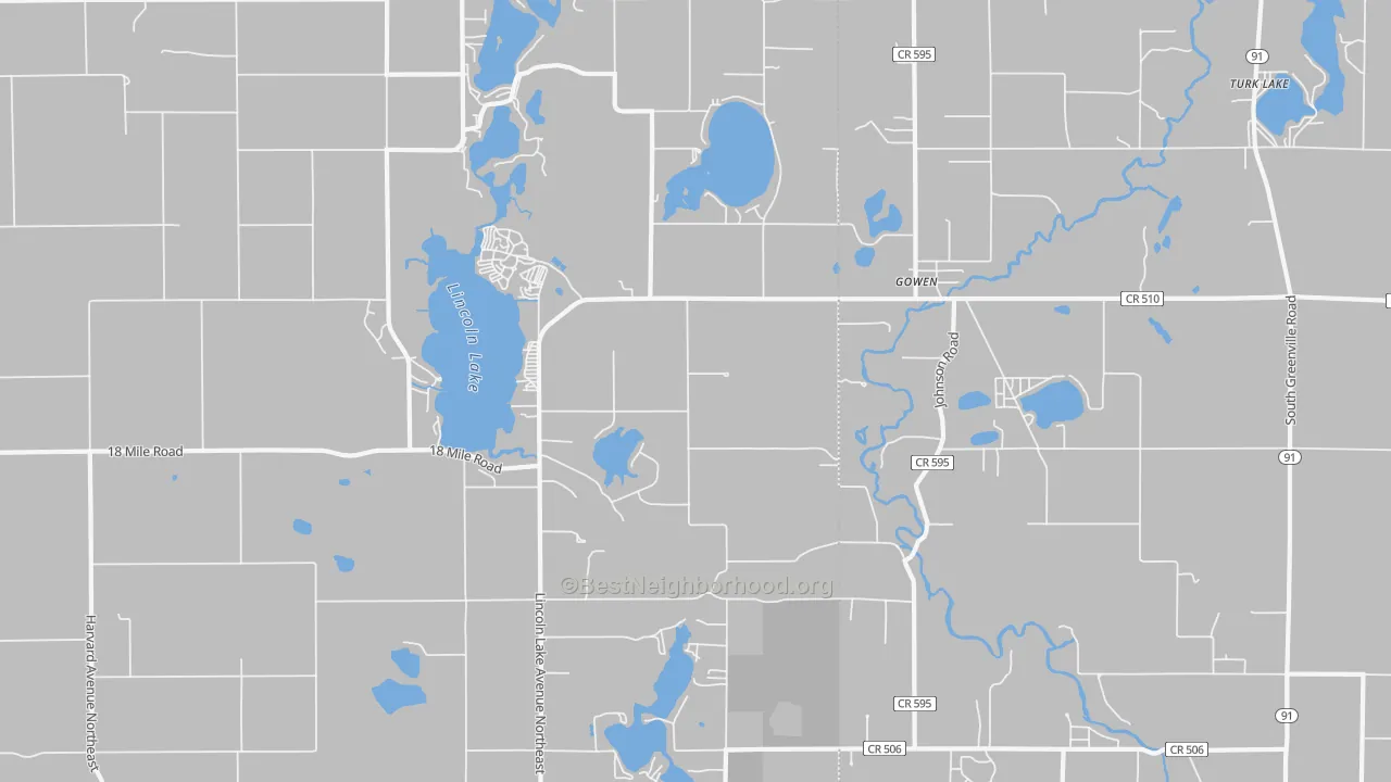 Transit Grade map of 49326, MI