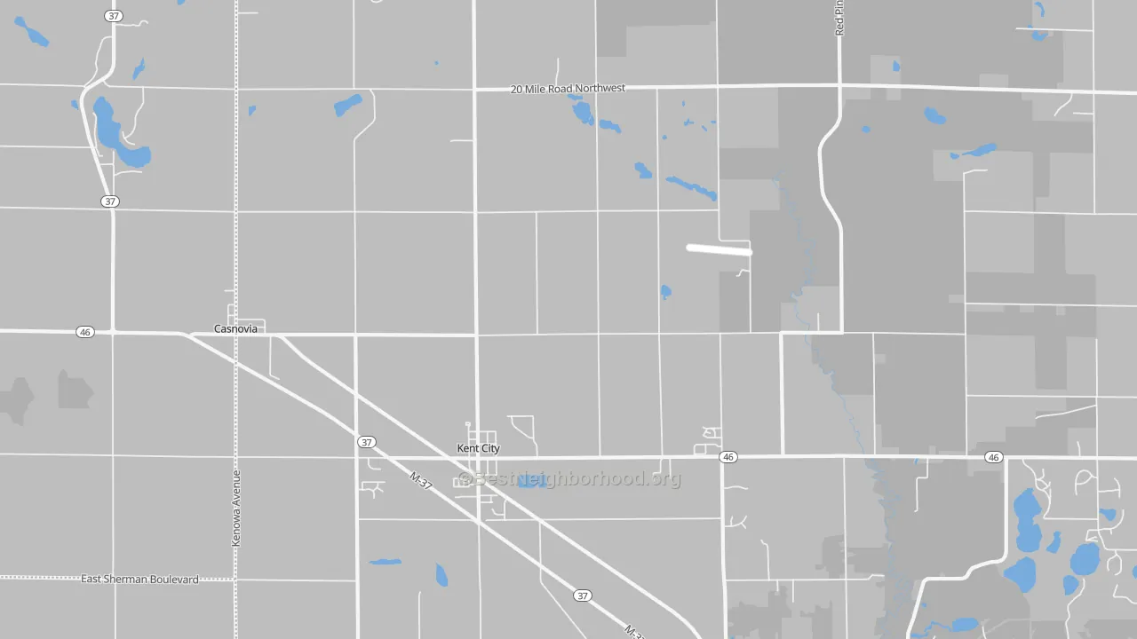 Transit Grade map of 49330, MI