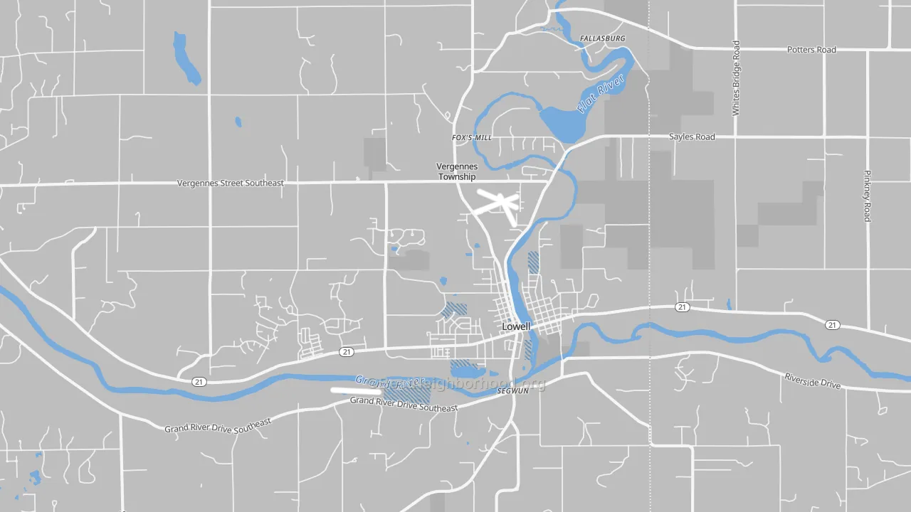 Transit Grade map of 49331, MI