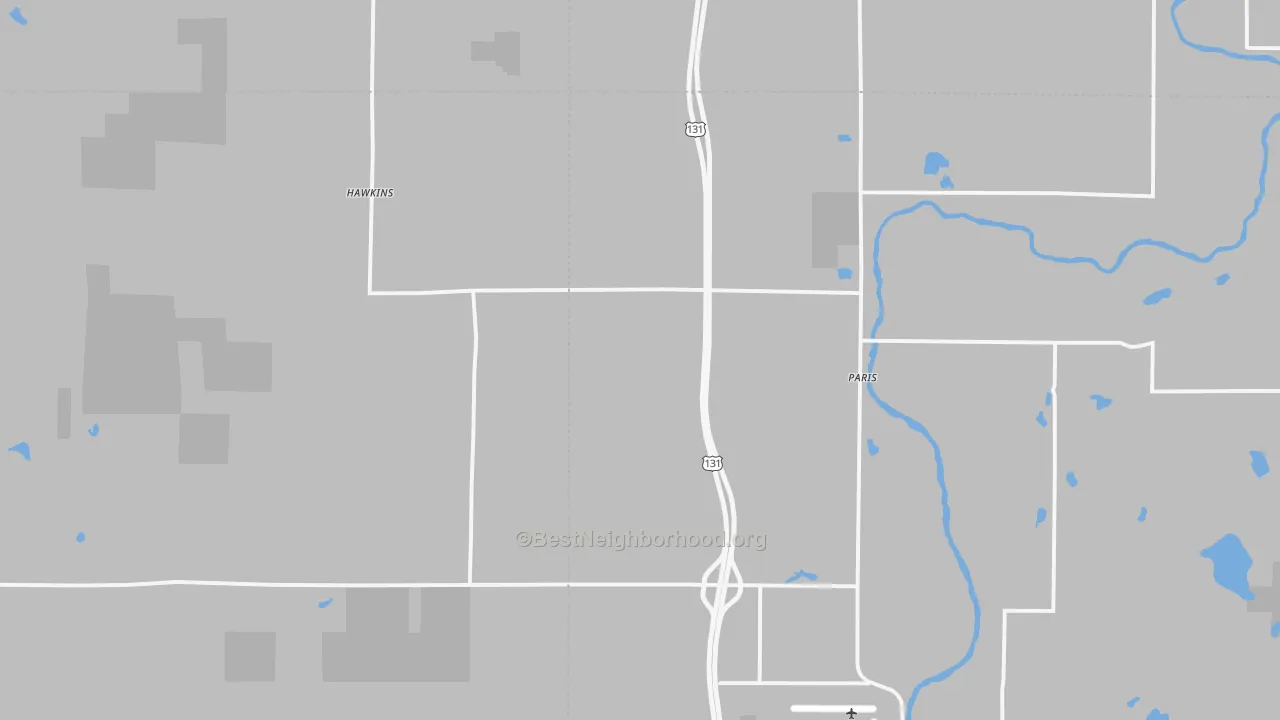 Transit Grade map of 49338, MI