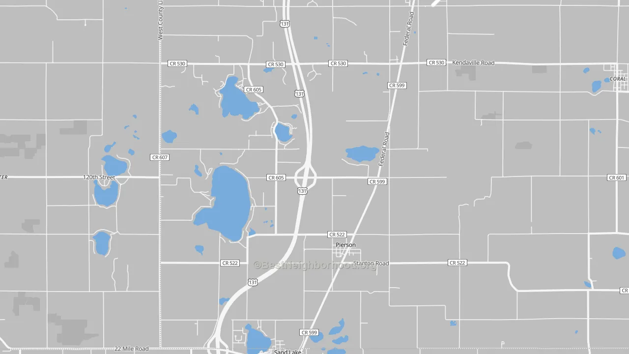 Transit Grade map of 49339, MI