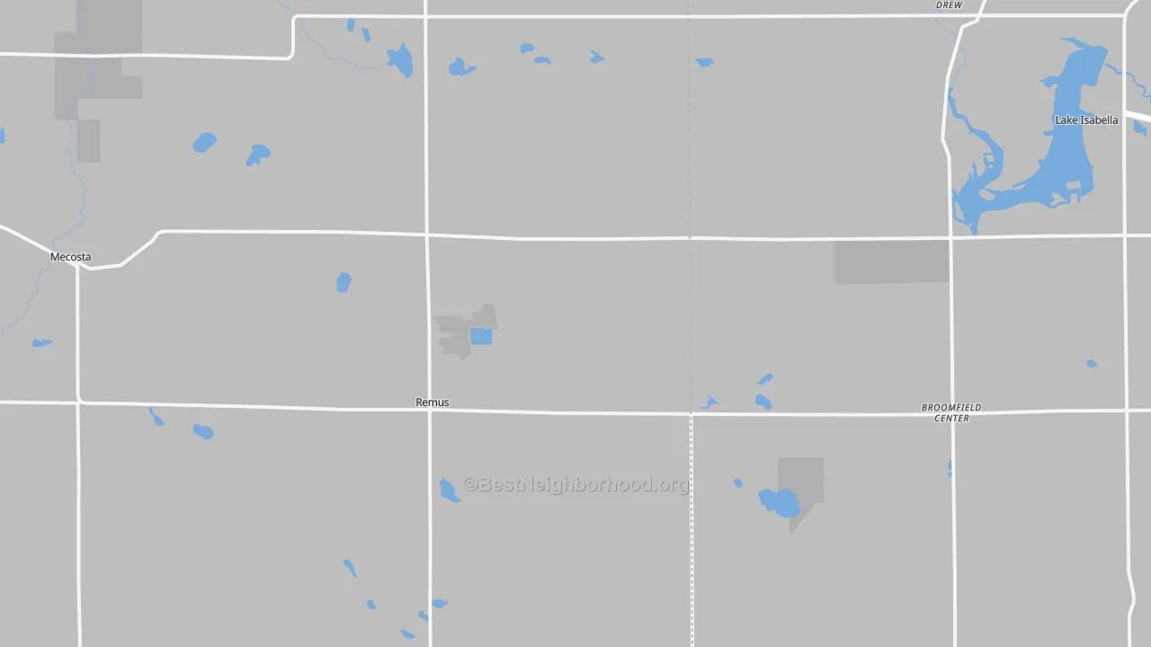 Transit Grade map of 49340, MI