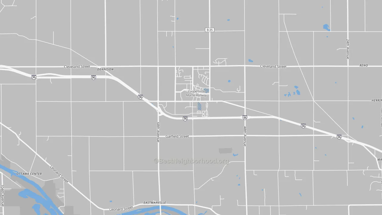 Transit Grade map of 49404, MI