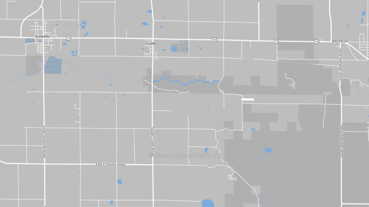 Transit Grade map of 49405, MI