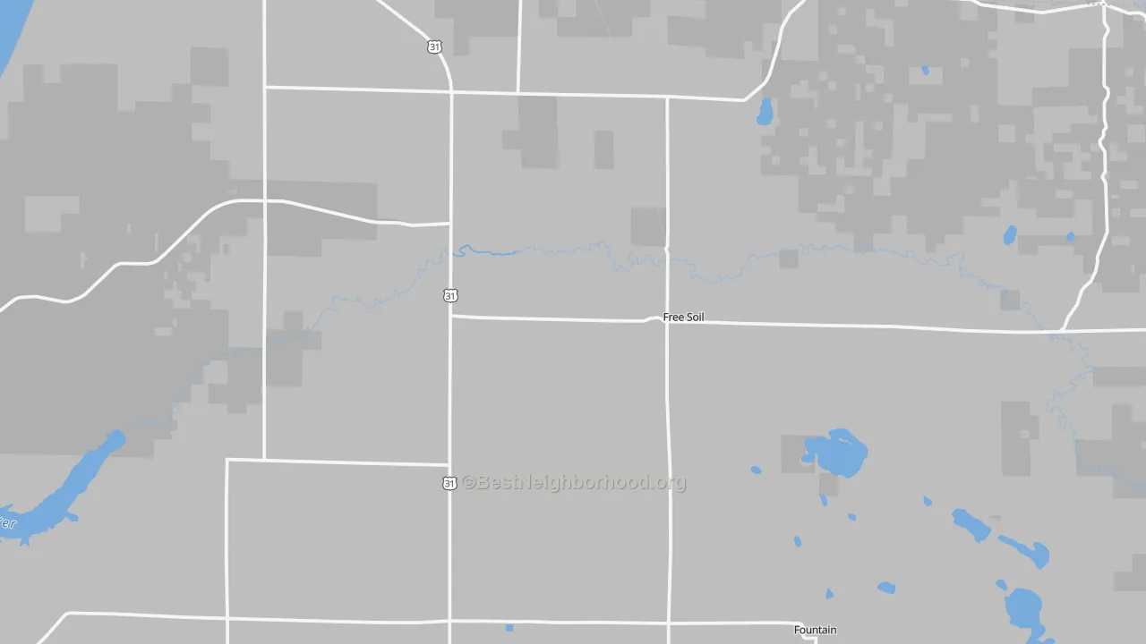 Transit Grade map of 49411, MI