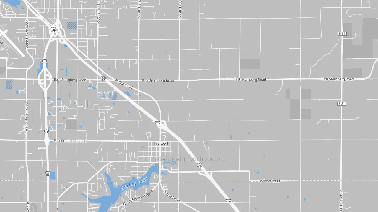 Transit Grade map of 49415, MI