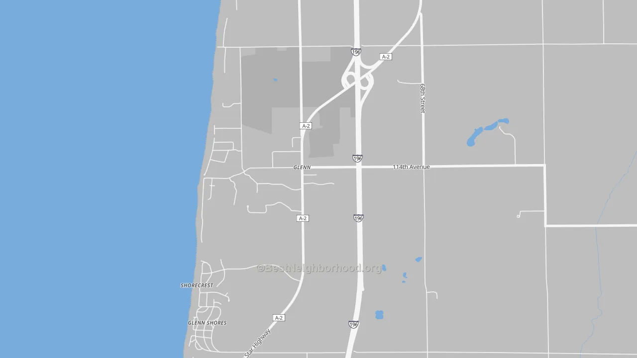 Transit Grade map of 49416, MI