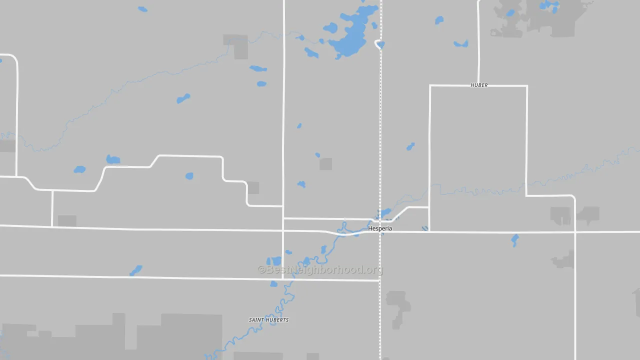 Transit Grade map of 49421, MI