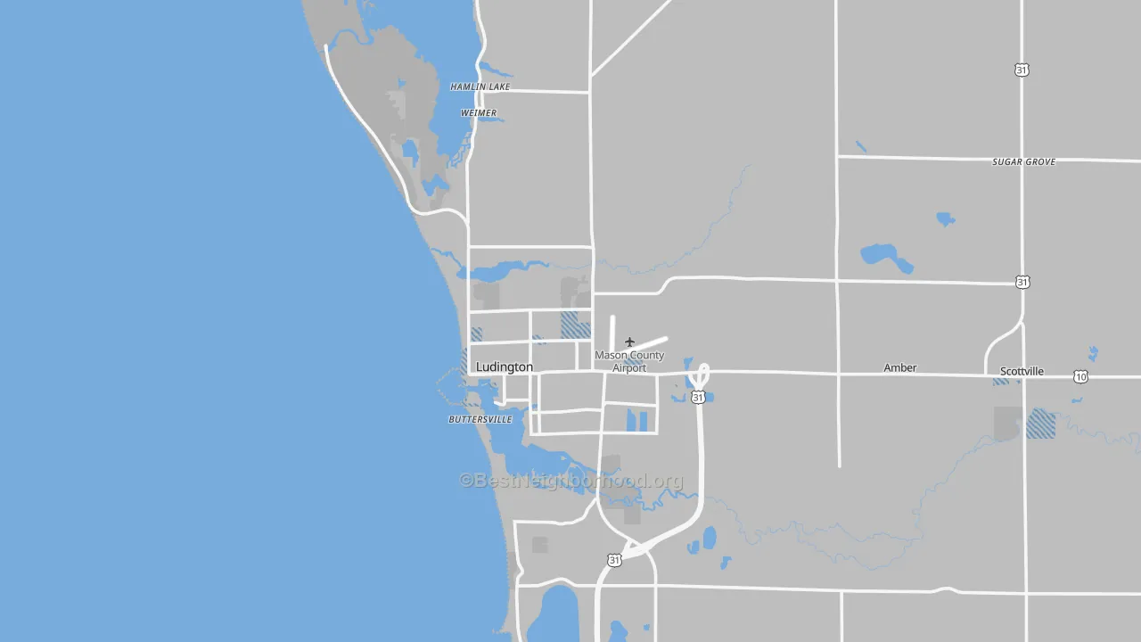 Transit Grade map of 49431, MI
