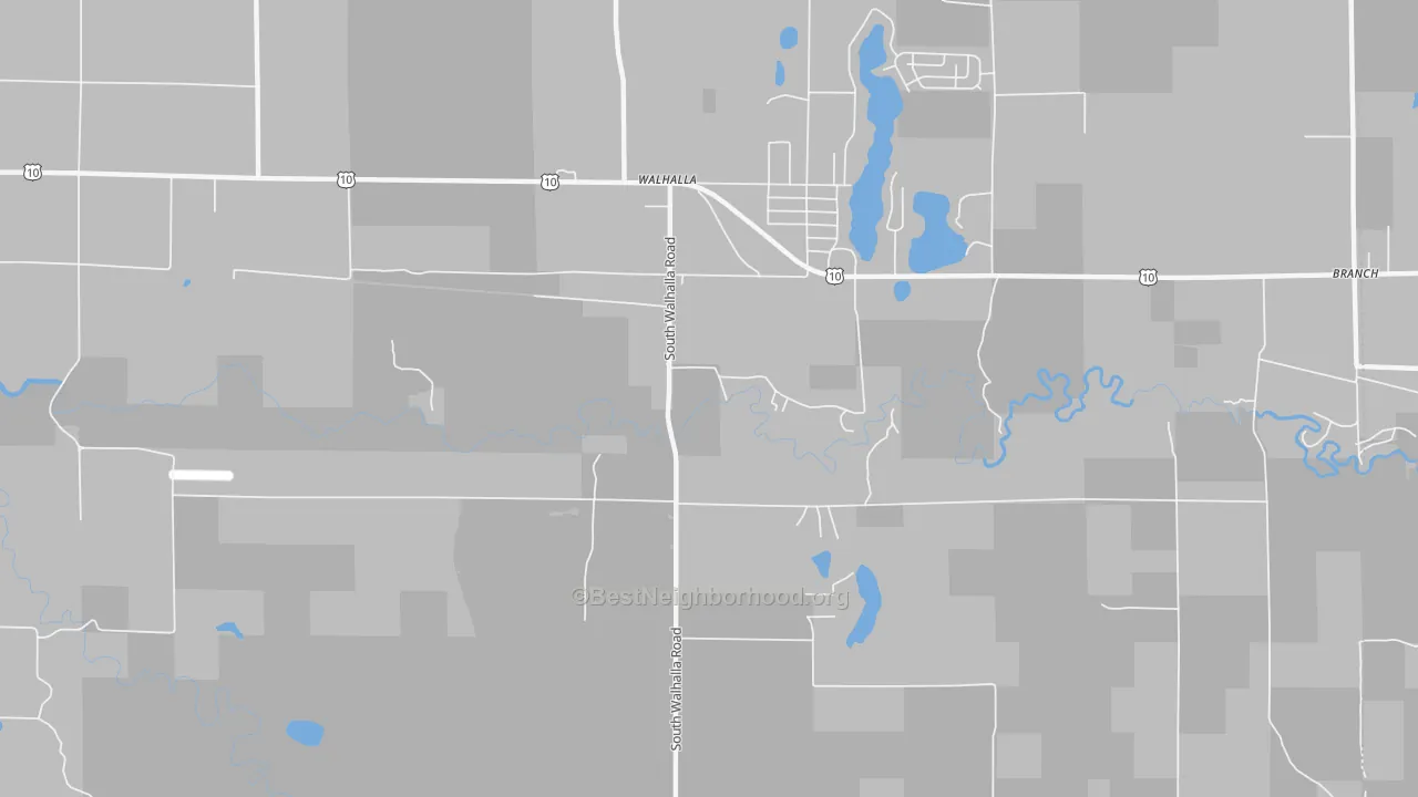 Transit Grade map of 49458, MI