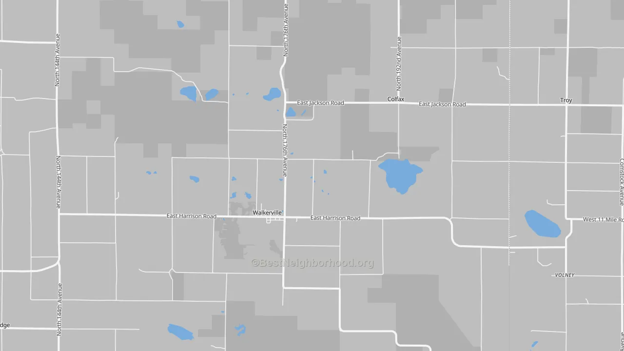 Transit Grade map of 49459, MI