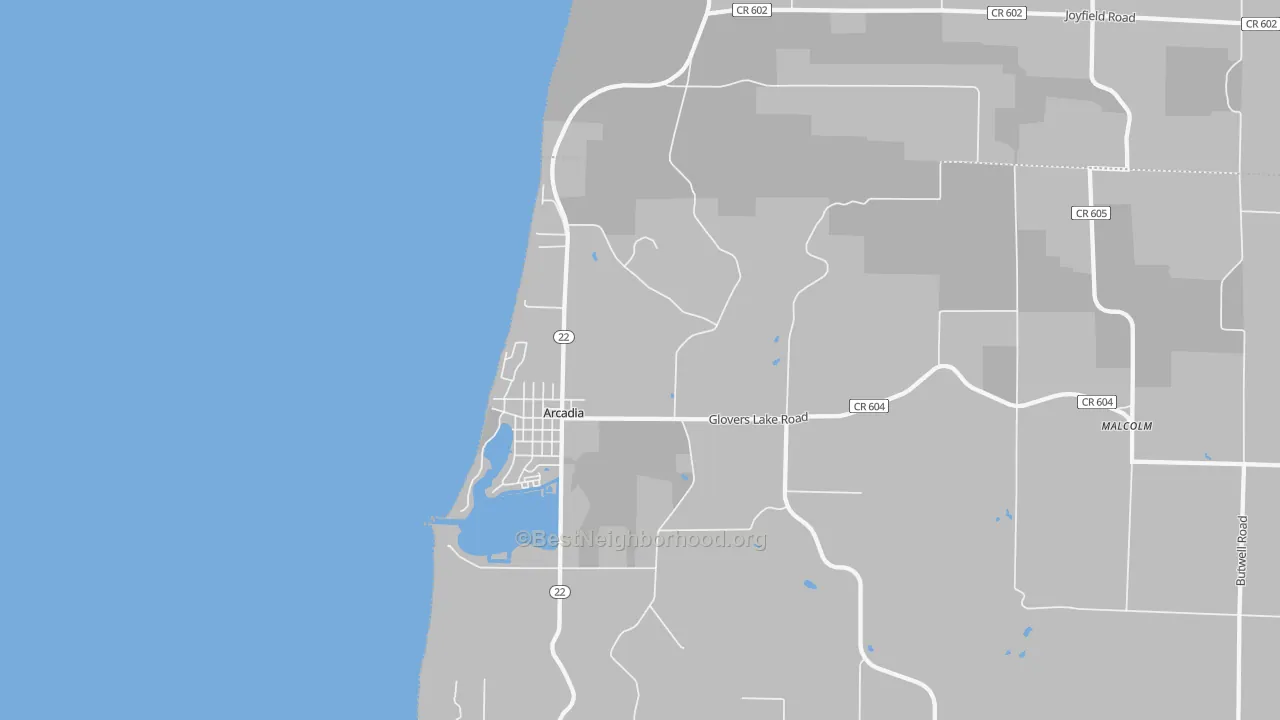 Transit Grade map of 49613, MI