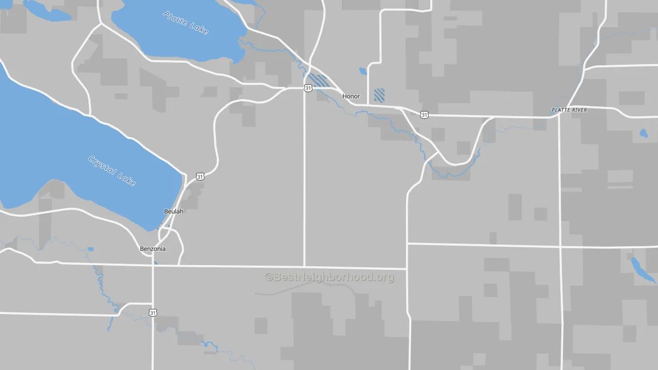 Transit Grade map of 49617, MI