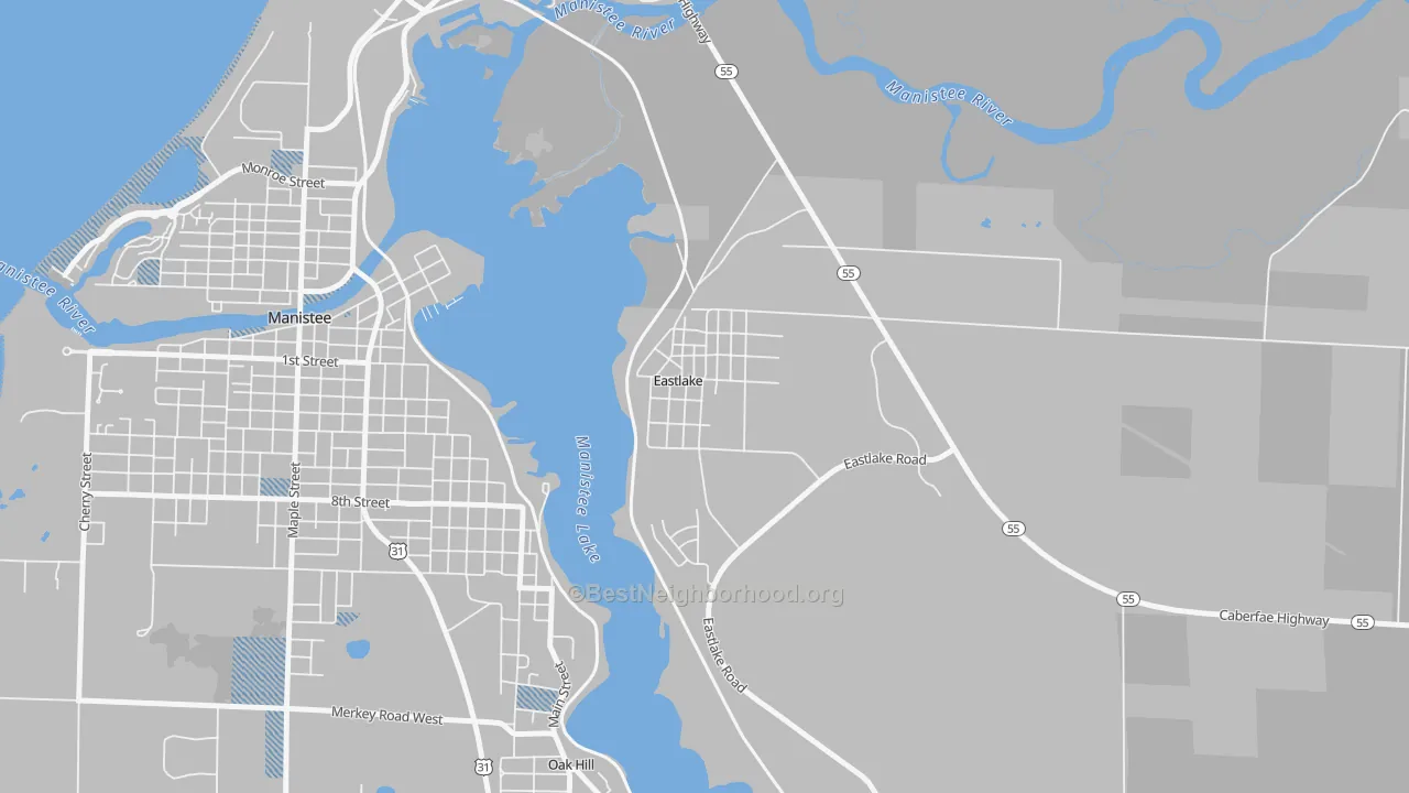 Transit Grade map of 49626, MI