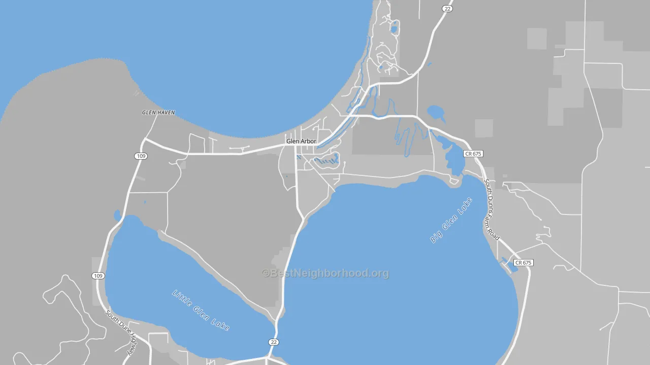 Transit Grade map of 49636, MI