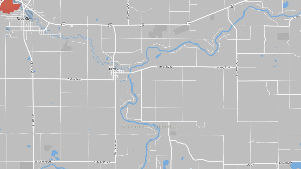 Transit Grade map of 49639, MI