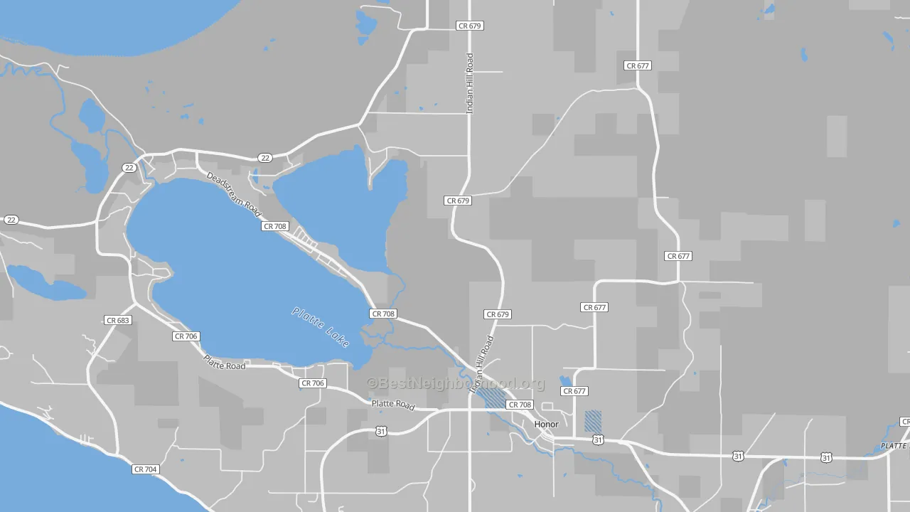 Transit Grade map of 49640, MI