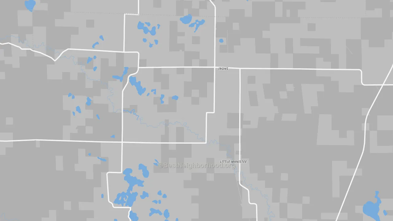 Transit Grade map of 49644, MI