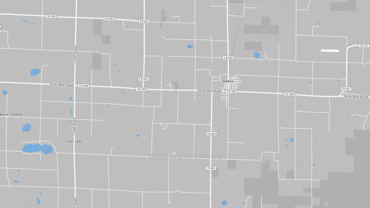 Transit Grade map of 49645, MI