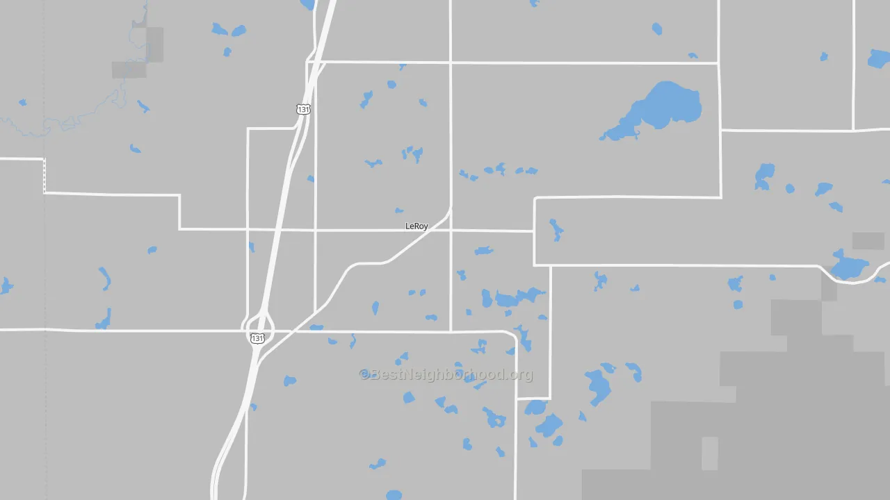 Transit Grade map of 49655, MI