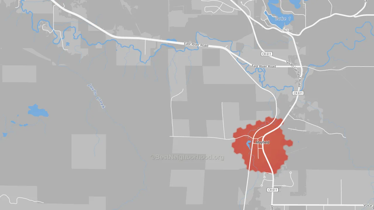 Transit Grade map of 49666, MI